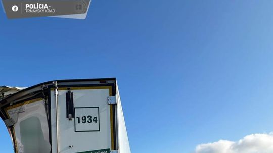 Havária troch kamiónov - diaľnica D1