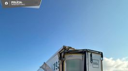 Havária troch kamiónov - diaľnica D1