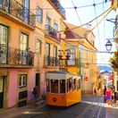 Lisabon, Portugalsko, lanovka