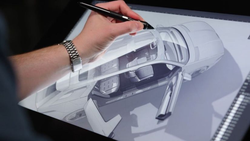 Koncept dostane protismerný pár zadných dverí....