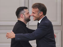 Zelenskyj, Macron