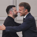Zelenskyj, Macron