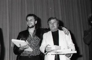 Kamil Peteraj a spevák Robo Grigorov v roku...