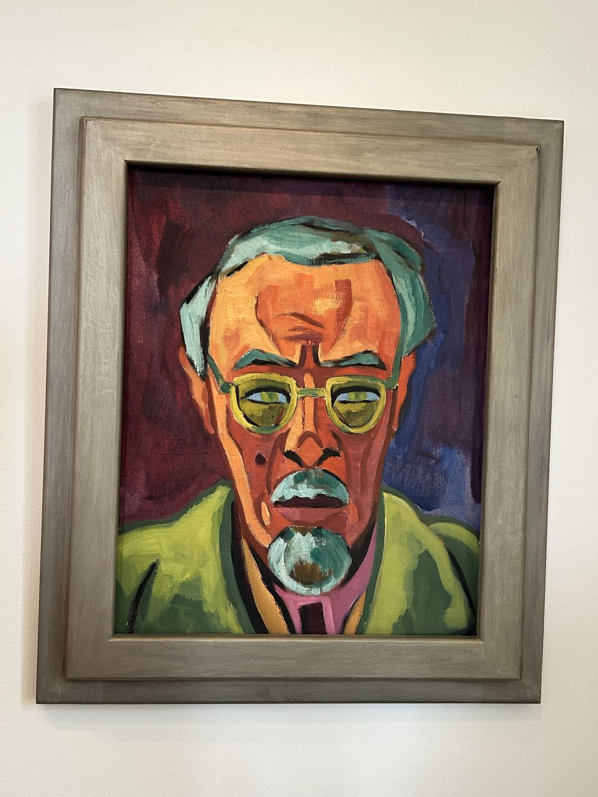 autoportrét Karla Schmidta-Rottluffa, člena...