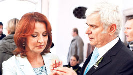 Zlata Adamovská a Petr Štěpánek