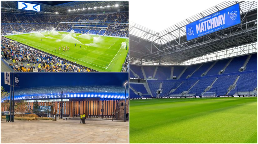 Anfield a Goodison Park, domovské stánky...