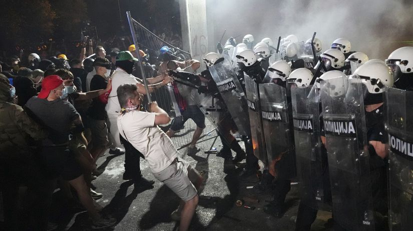 Serbia Protest
