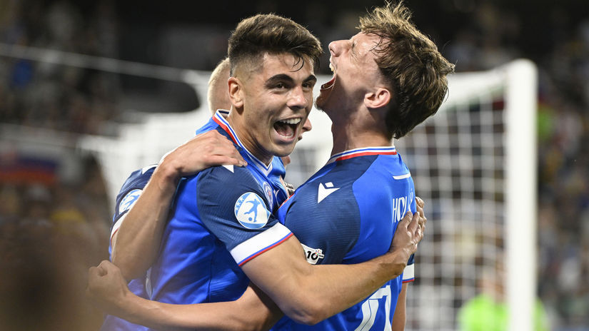 SR Bratislava Rumunsko futbal ME21 Obert