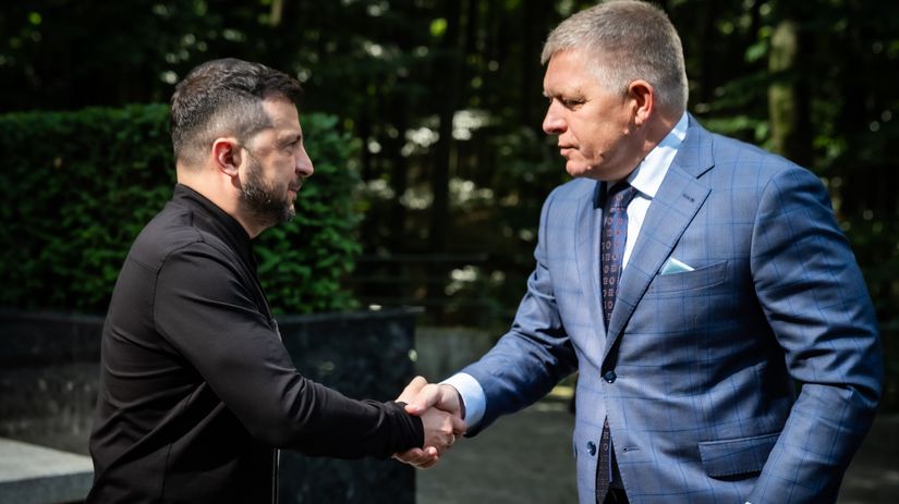 Volodymyr Zelenskyj / Robert Fico /