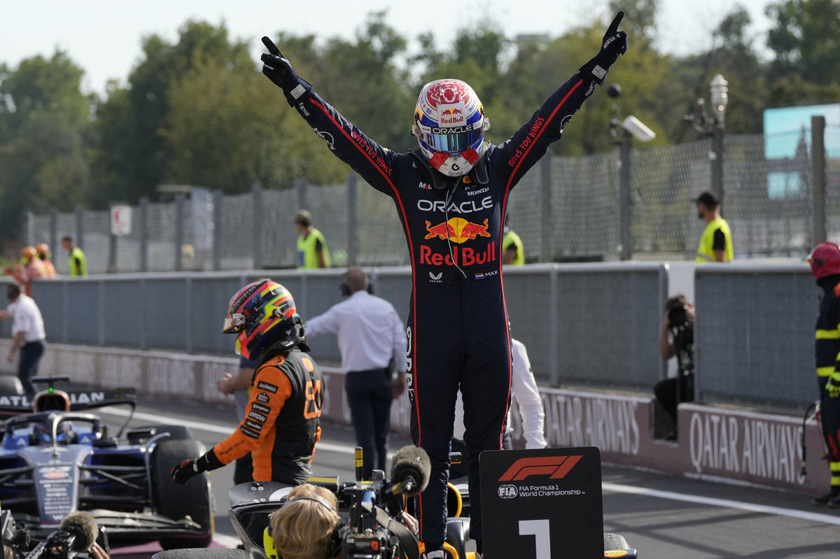 Taliansko motorizmus F1 VC Verstappen