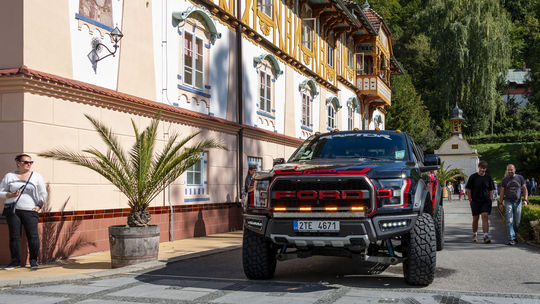 Autá sem prišli z akcie Hippie Car & Bike Show. 