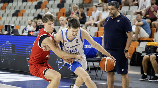 Basketbal prípravný muži Rakúsko Malovec Vidin