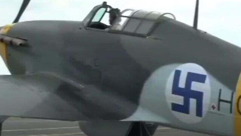 Historické fínske lietadlo