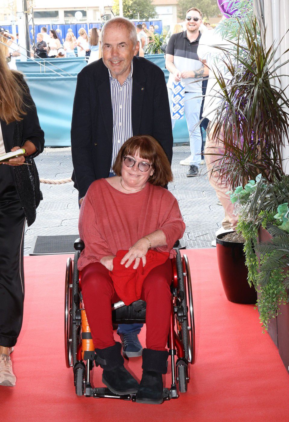 Marek Eben a jeho manželka Markéta Fišerová