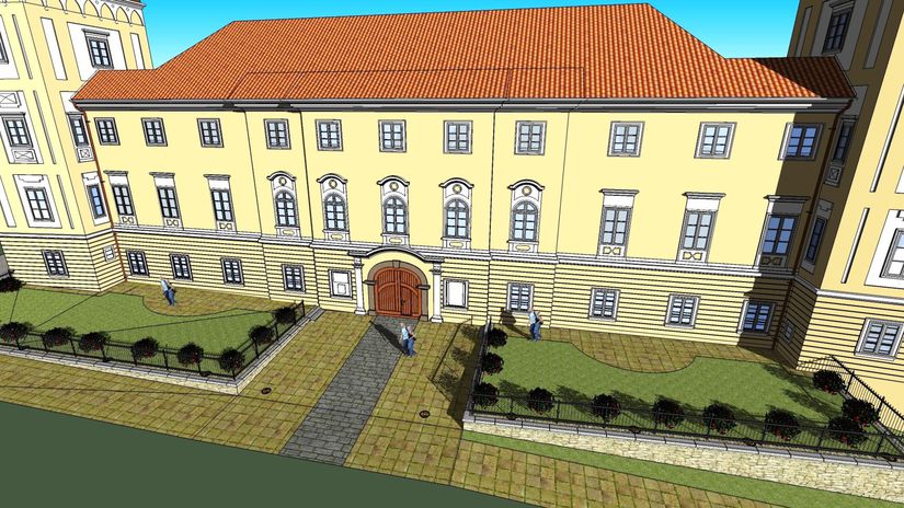 Predzáhrada so zeleňou a ružami dotvorí celkový...