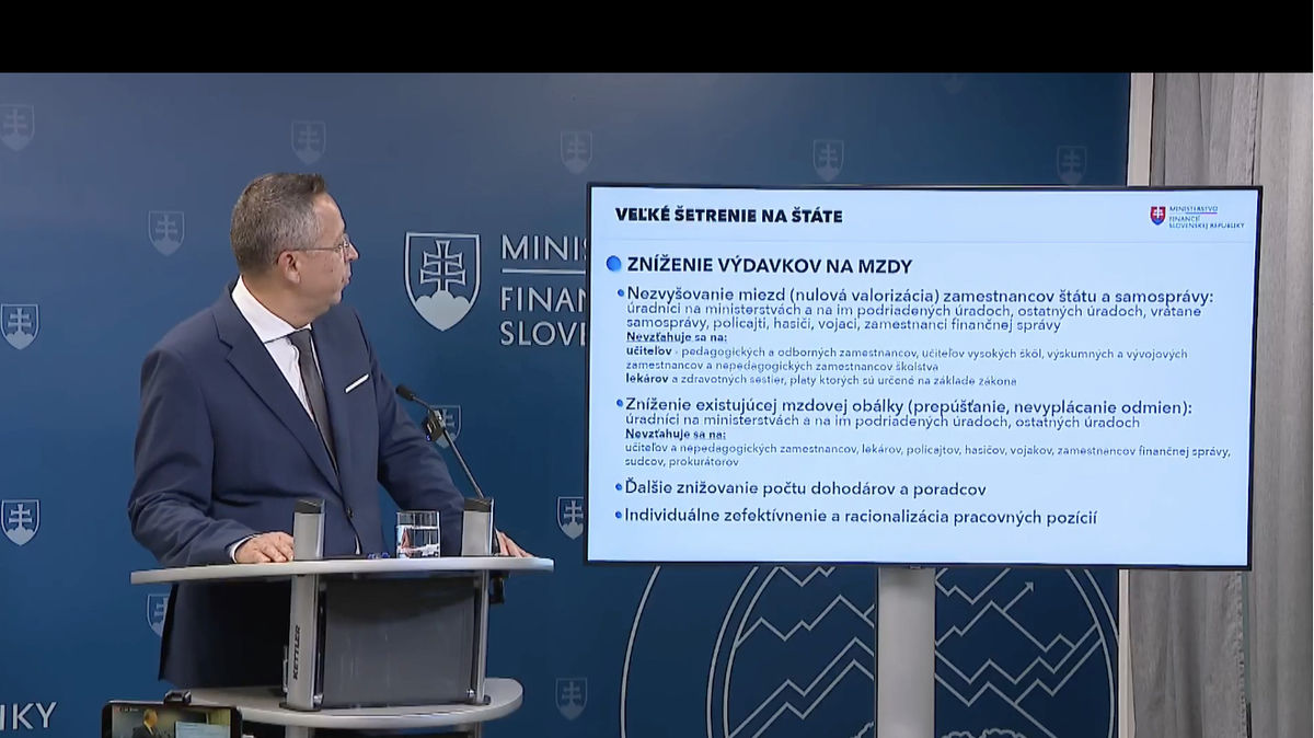 Ladislav Kamenický predstavuje konsolidačný...