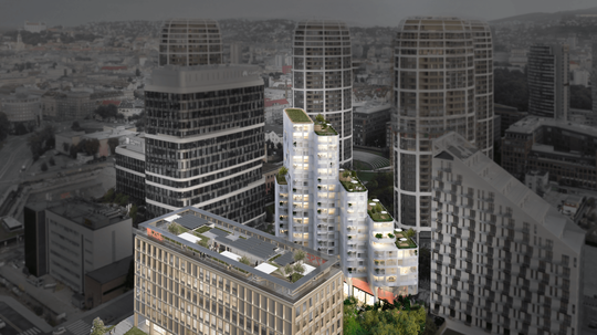 Pri výstavbe Bottova Residence a centrály ZSE v...