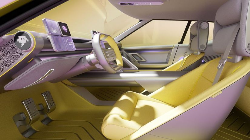 Interiér je zariadený útulne a svetlo doň sa...