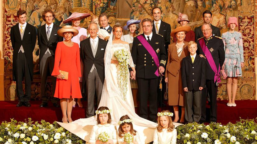 Svadba belgického princa Laurenta and...