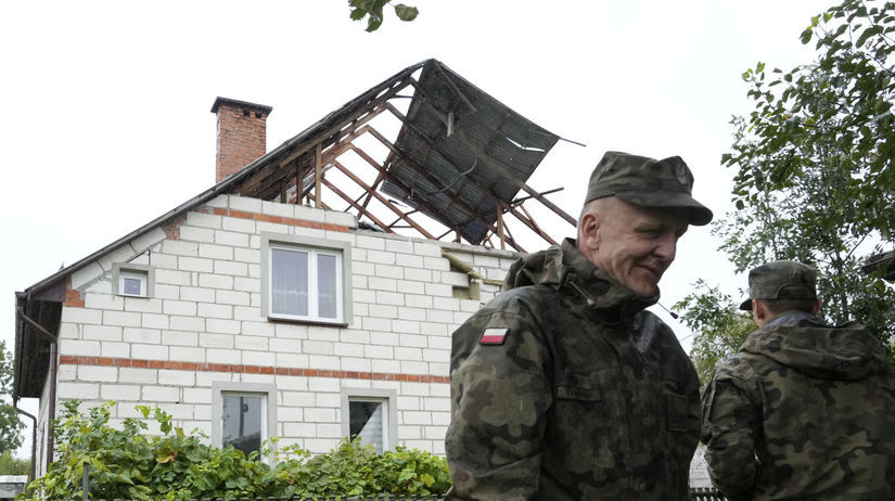 Poľsko Rusko Ukrajina vojna incident drony...