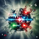 Prostredie dezinformácií - obrázok vytvorený AI