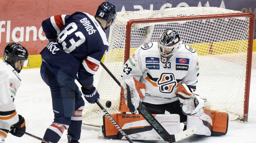 SR Bratislava hokej 54. kolo Slovan Bakoš Riečický