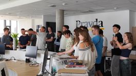 študenti, exkurzia, gymnázium, GAMČA, Pravda, redakcia