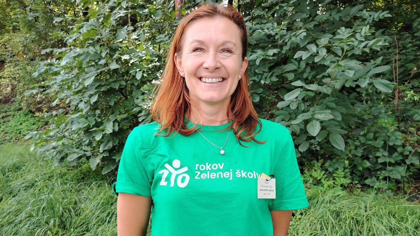 Učiteľka zvolenskej ZŠ Hrnčiarska Zuzana Almáši...