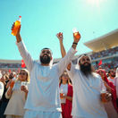 futbal, fanúčikovia, Arabi, majstrovstvá, nápoje, Saudská Arábia