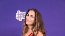 Herečka Kristína Greppelová. 