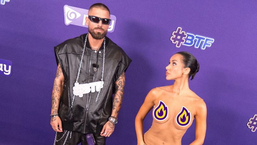 Influencerka Bianka Rumanová na párty TV JOJ. 