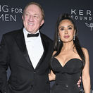 Podnikateľ François-Henri Pinault a jeho manželka Salma Hayek.
