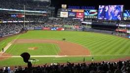 Bejzbalový štadión tímu Yankees v New Yorku. V...