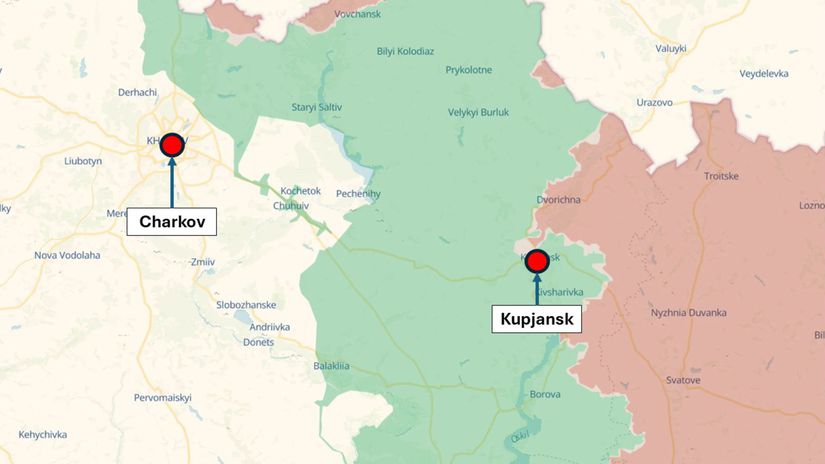 Charkov a Kupjansk 7. septembra 2025
