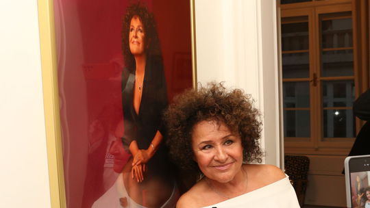 Jitka Zelenková v chodbe ,,Apartmánu u...