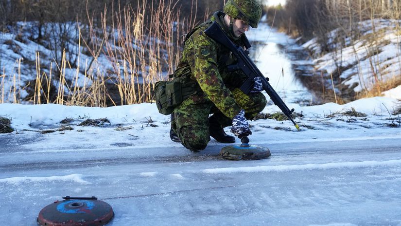 Estonia Reservists Drills