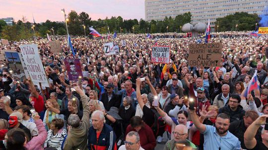 Protest v Bratislave