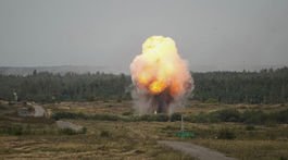 Výbuchy počas spoločných rusko-bieloruských...