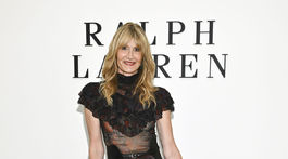 Herečka Laura Dern na prehliadke značky Ralph...