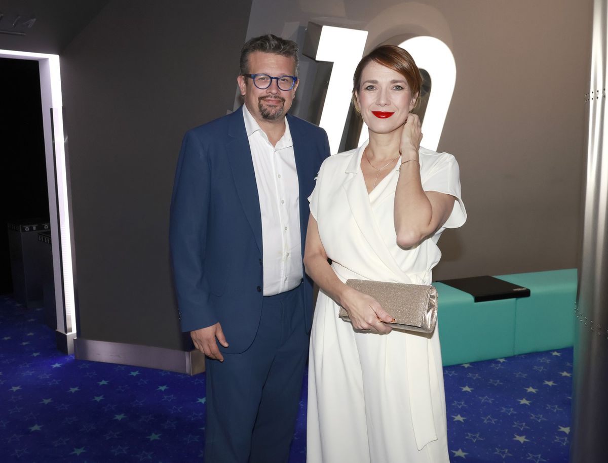 Moderátorka Tereza Kostková a jej manžel Jakub...