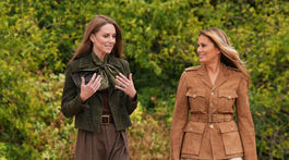 Prvá dáma USA Melania Trump a princezná Kate