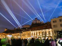 Light Art Festival premení Trenčín na...