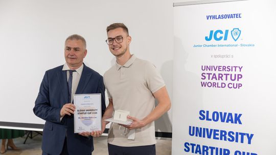 Dávid Gurbaľ zo Strojníckej fakulty Technickej...