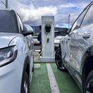 elektrické auto automobil nabíjanie