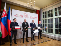 Poľsko SR ČR Maďarsko V4 summit prezidenti pellegrini sulyok duda pavel