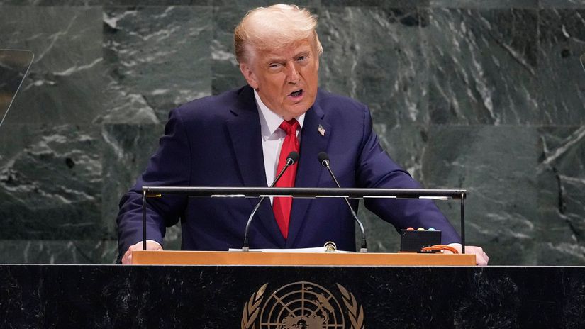 Americký prezident Donald Trump, OSN