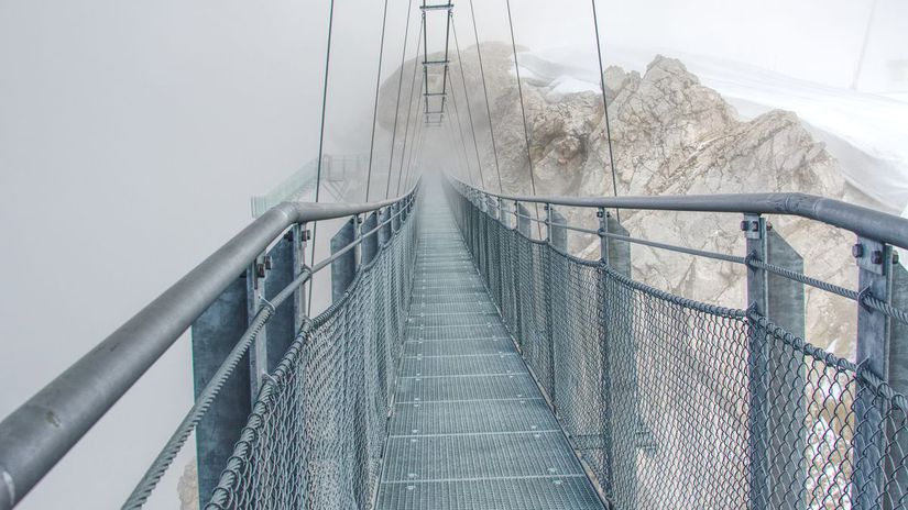 Schodisko do neba, Dachstein, Rakúsko