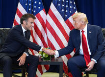 macron, trump