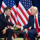 macron, trump