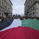 Palestína, demonštrácia, protest, Pásmo Gazy